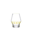 Beak Set of 2 Glasses Striped - NUDE EU