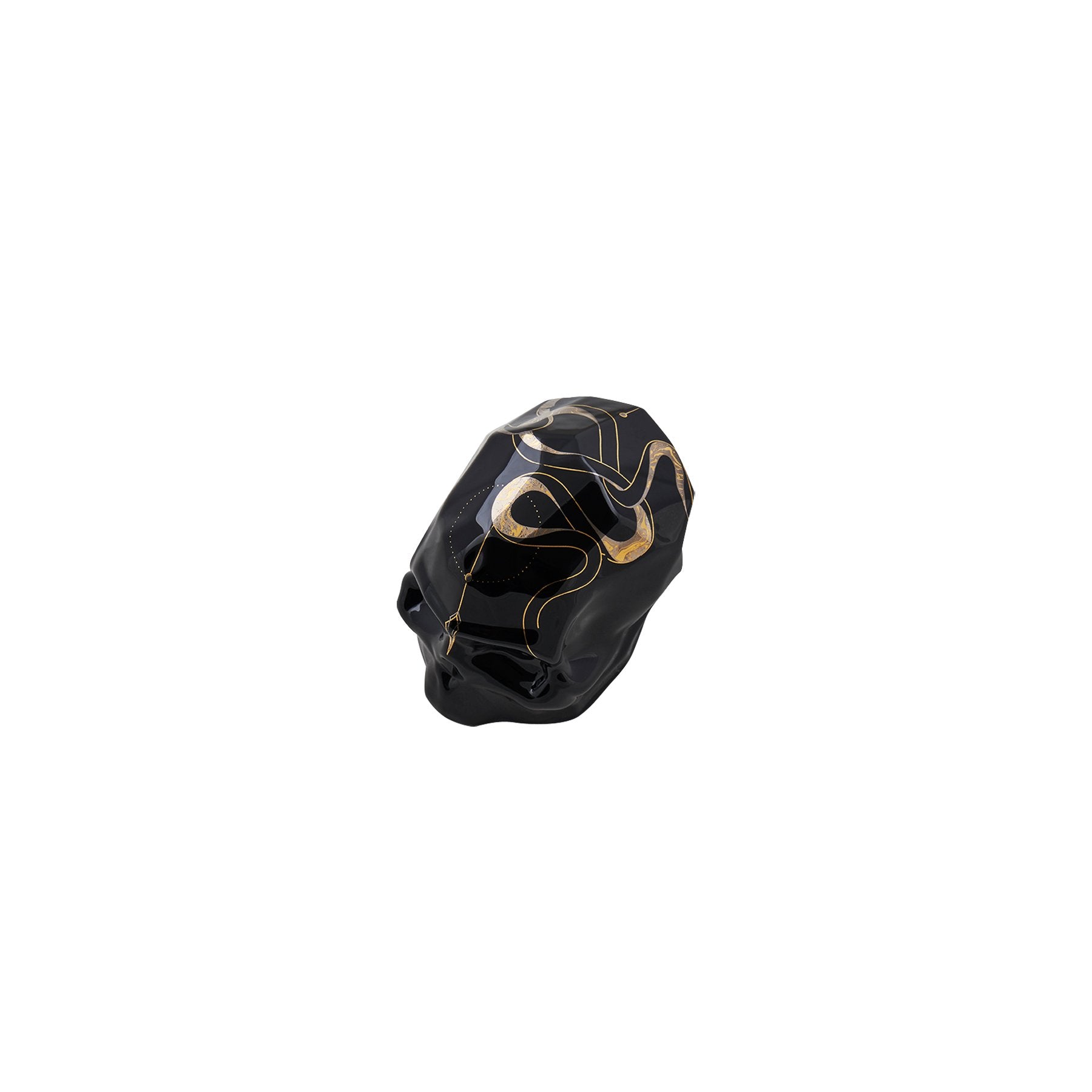 Memento Mori Rock & Pop Faceted Skull Small by Erensu Ekmekçiler