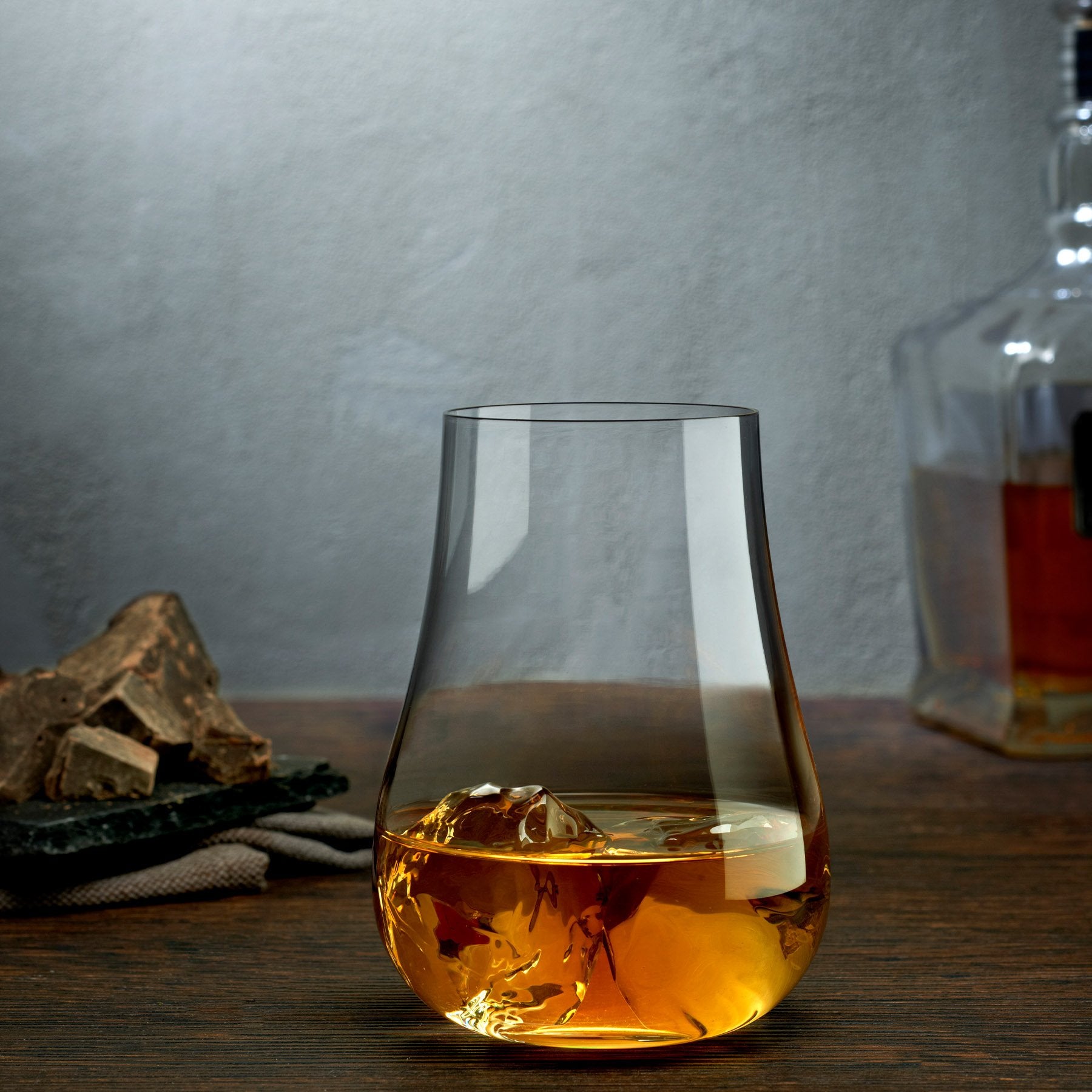 Set vintage di 4 bicchieri da whisky