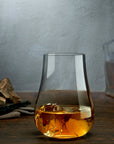 Set vintage di 4 bicchieri da whisky