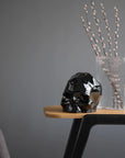 Memento Mori Faceted Skull Black Large - NUDE EU