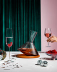 Round Up Set of 2 White wine glasses