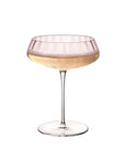 Round Up Dusty Rose Set of 2 Coupe glasses - NUDE EU
