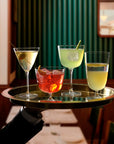 Bar/Giani Set of 2 Martini Glasses