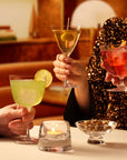 Bar/Giani Set of 2 Cocktail Glass Long Stem