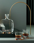Camp Whisky Bottle With Brass Base - NUDE EU