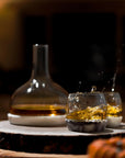 Chill Whisky Tumbler With Marble Base - NUDE EU