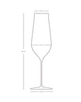 Ghost Zero Tulip Champagne Glass