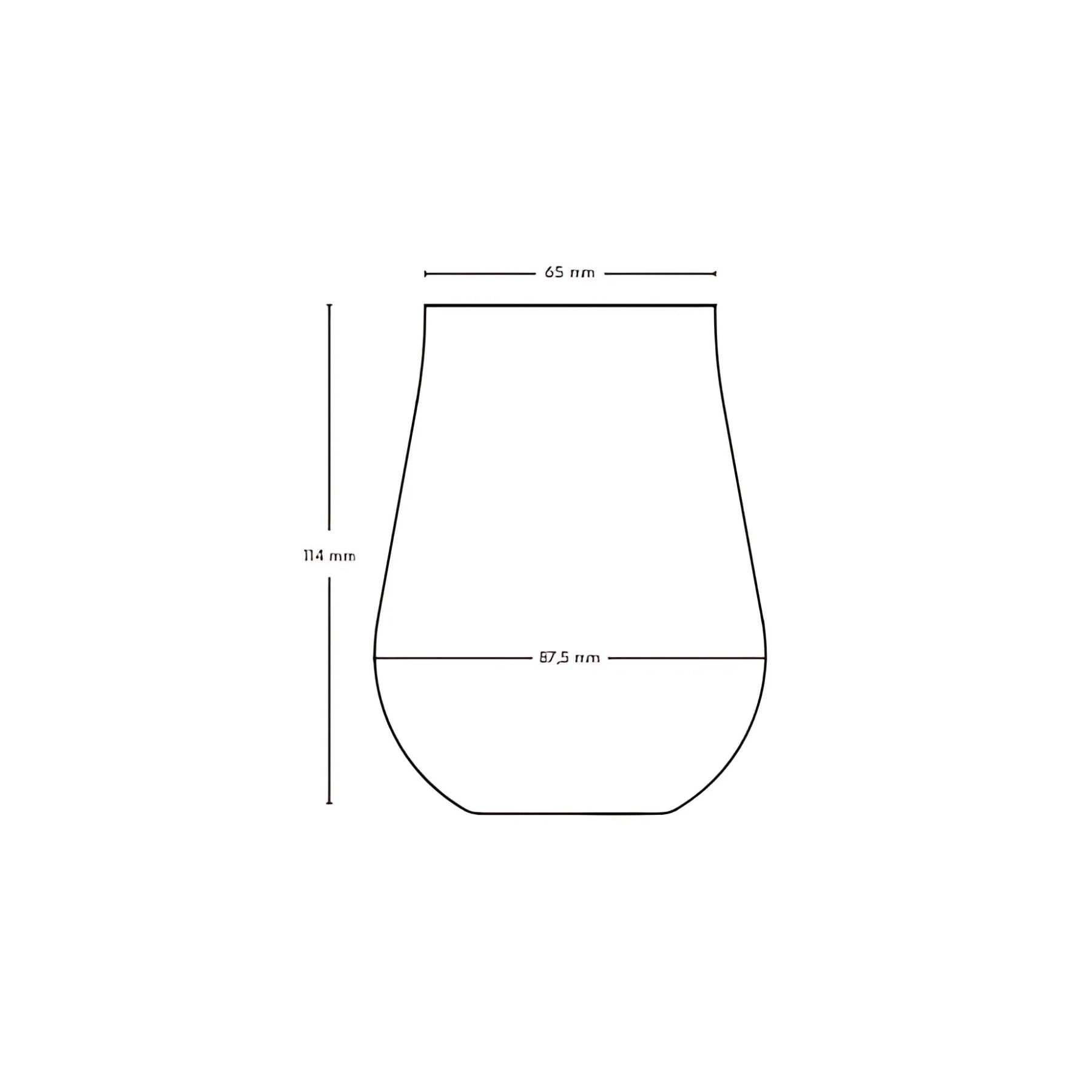 Ghost Zero Tulip Set of 2 Glasses