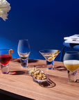 Gravity set of 2 Cocktail Glasses Large - NUDE EU