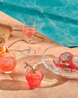 Heads Up Set of 2 Water Glasses - NUDE EU