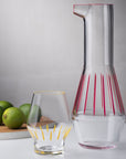 Beak Set of 2 Glasses Striped