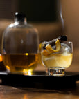 Malt Whiskey Bottle with Wooden Tray - NUDE EU