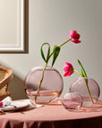 Mars Vase Medium Steel Apricot - NUDE EU