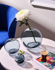 Mars Vase Small Steel Blue - NUDE EU
