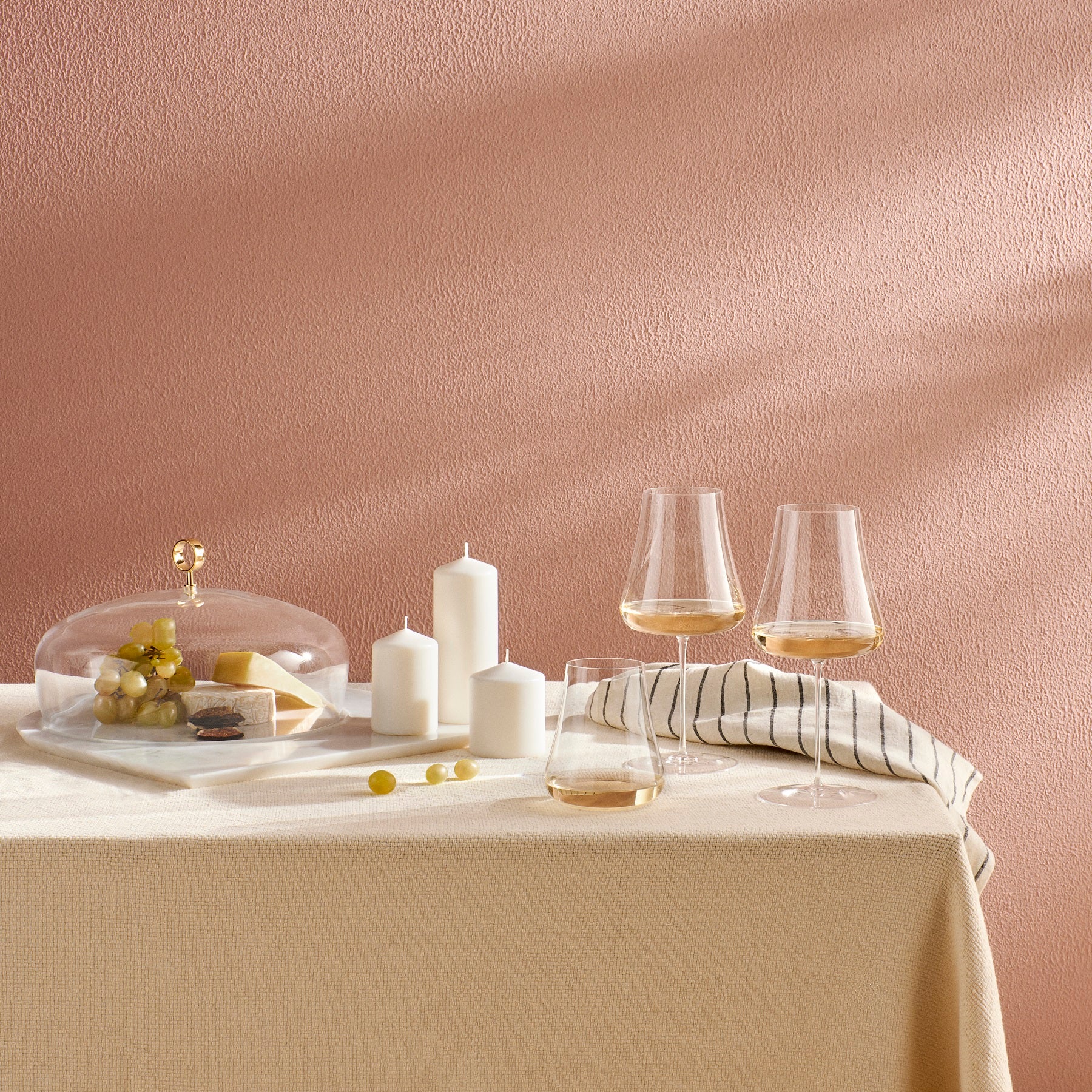 Stem Zero Set di 2 Calici da Vino Rosso Vulcano