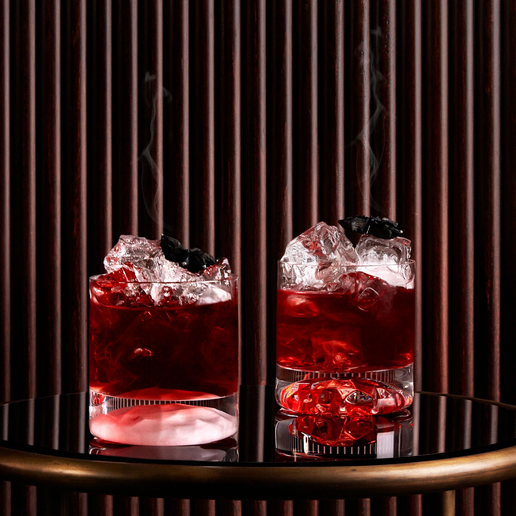 Club Set di 4 bicchieri da whisky con effetto ondulato