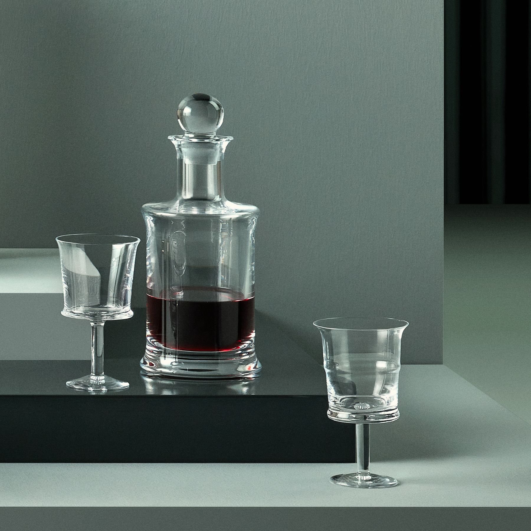 Jour Set di 2 bicchieri da vino rosso