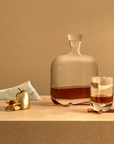 Camp Whisky Bottle With Brass Base - NUDE EU