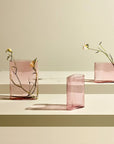 Mist Vase Wide Dusty Rose - NUDE EU