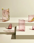 Mist Vase Wide Dusty Rose - NUDE EU