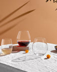 Pure Set of 4 White Wine Glasses - NUDE EU