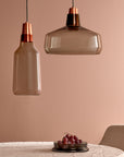 Mono Lamp with Copper Socket Tall