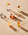 Finesse Grid Set of 4 Long Drink Glasses - NUDE EU