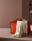 Beret Storage Box Medium with Brass Lid - NUDE EU