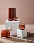 Beret Storage Box Small with Brass Lid - NUDE EU
