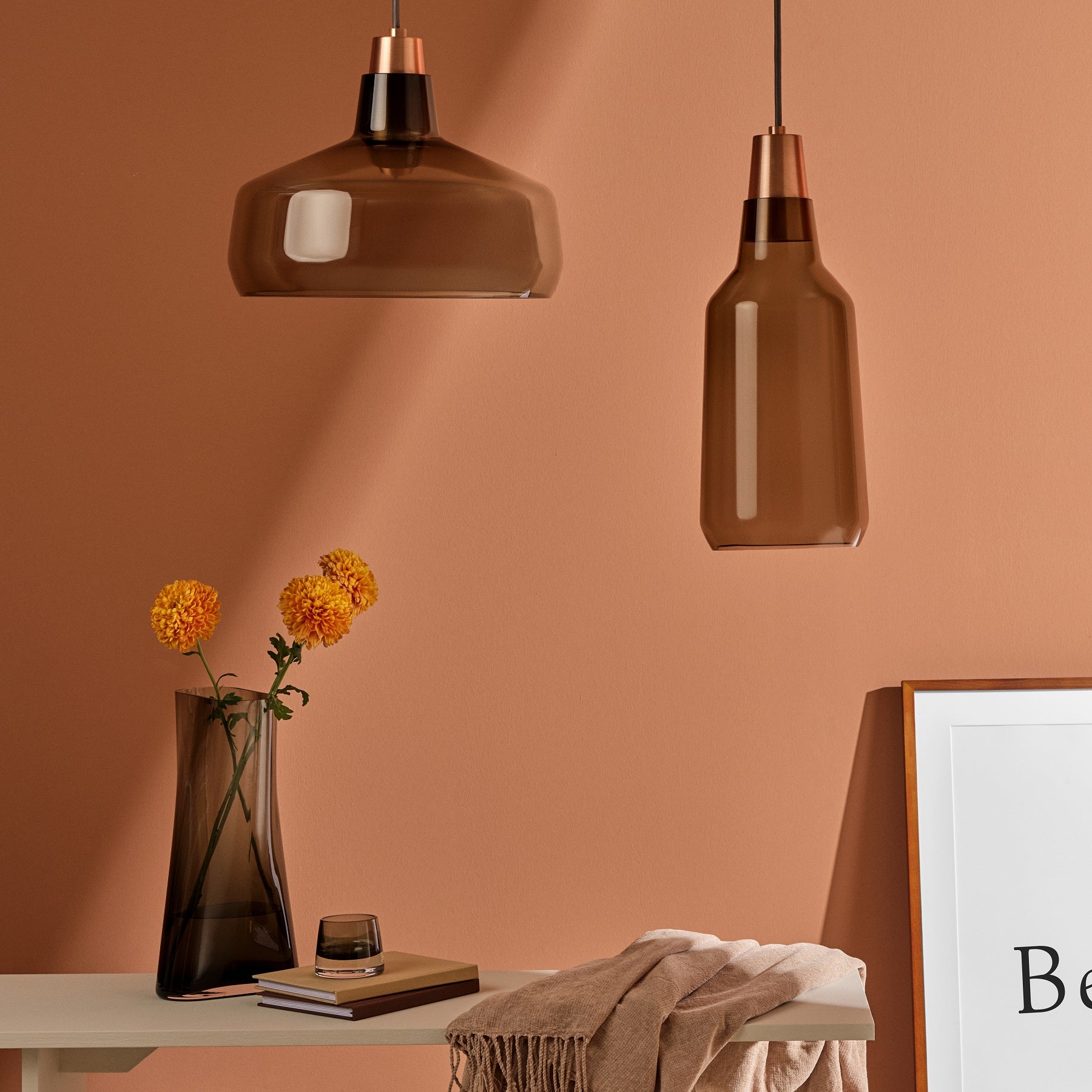 Mono Lamp with Copper Socket Tall