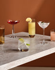 Big Top Set of 4 High Ball Glasses 430 cc