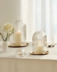 Ilo Candleholder medium - NUDE EU