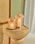 Ilo Candleholder medium - NUDE EU