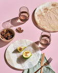 Colored U Set of 4 tumblers - NUDE EU