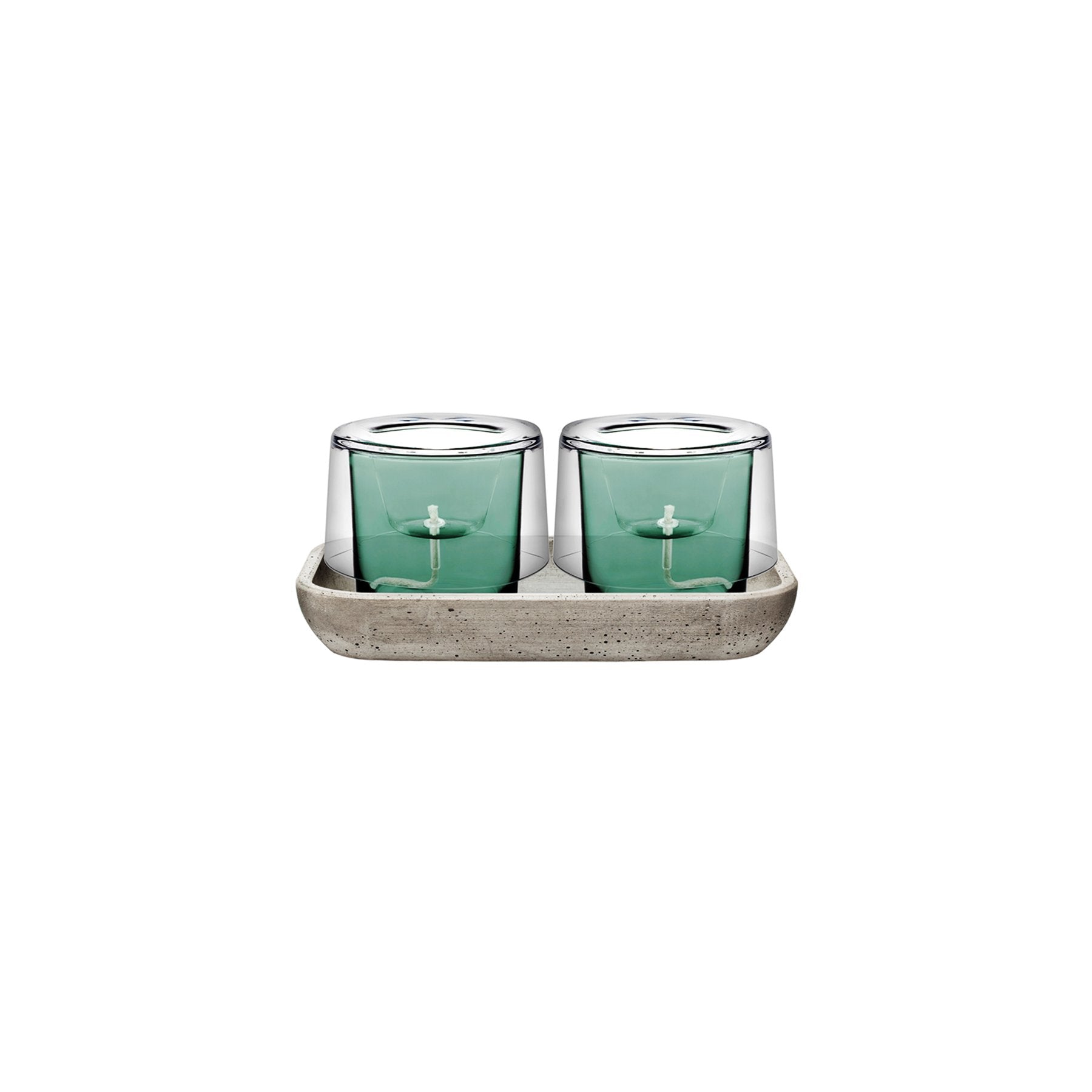 Roots Herbs Garden Clear Top with Green Base