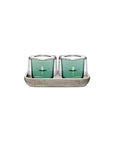 Roots Herbs Garden Clear Top with Green Base
