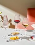 Round Up Dusty Rose Set of 2 Sparkling wine glasses
