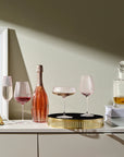 Round Up Dusty Rose Set of 2 Red wine glasses - NUDE EU