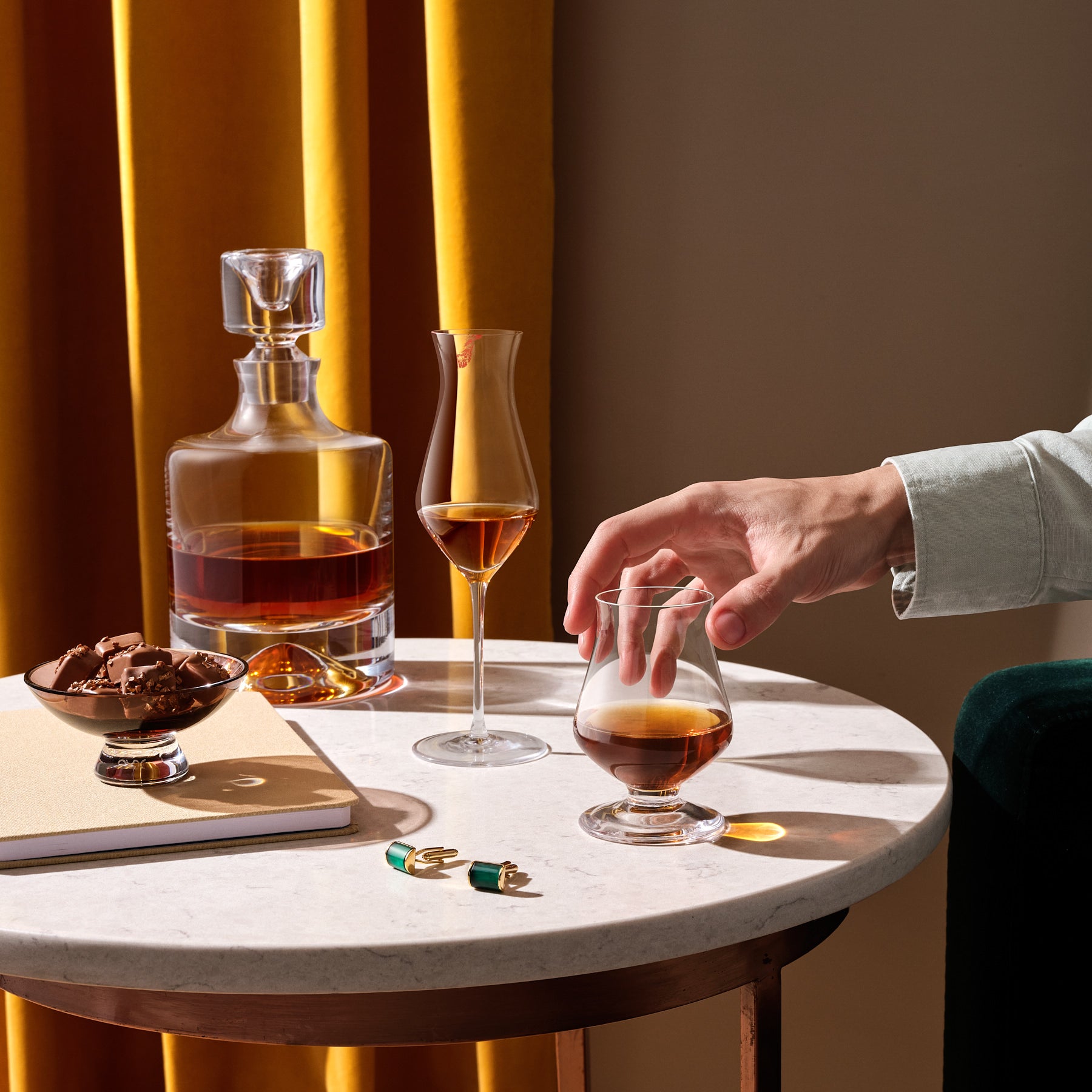 Islands Set of Two Whisky Tasting Glasses Tall