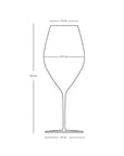 Stem Zero Grace Set of 2 White Wine Glasses - NUDE EU