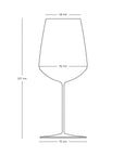 Stem Zero Set of 2 Powerful Red Wine Glasses - NUDE EU