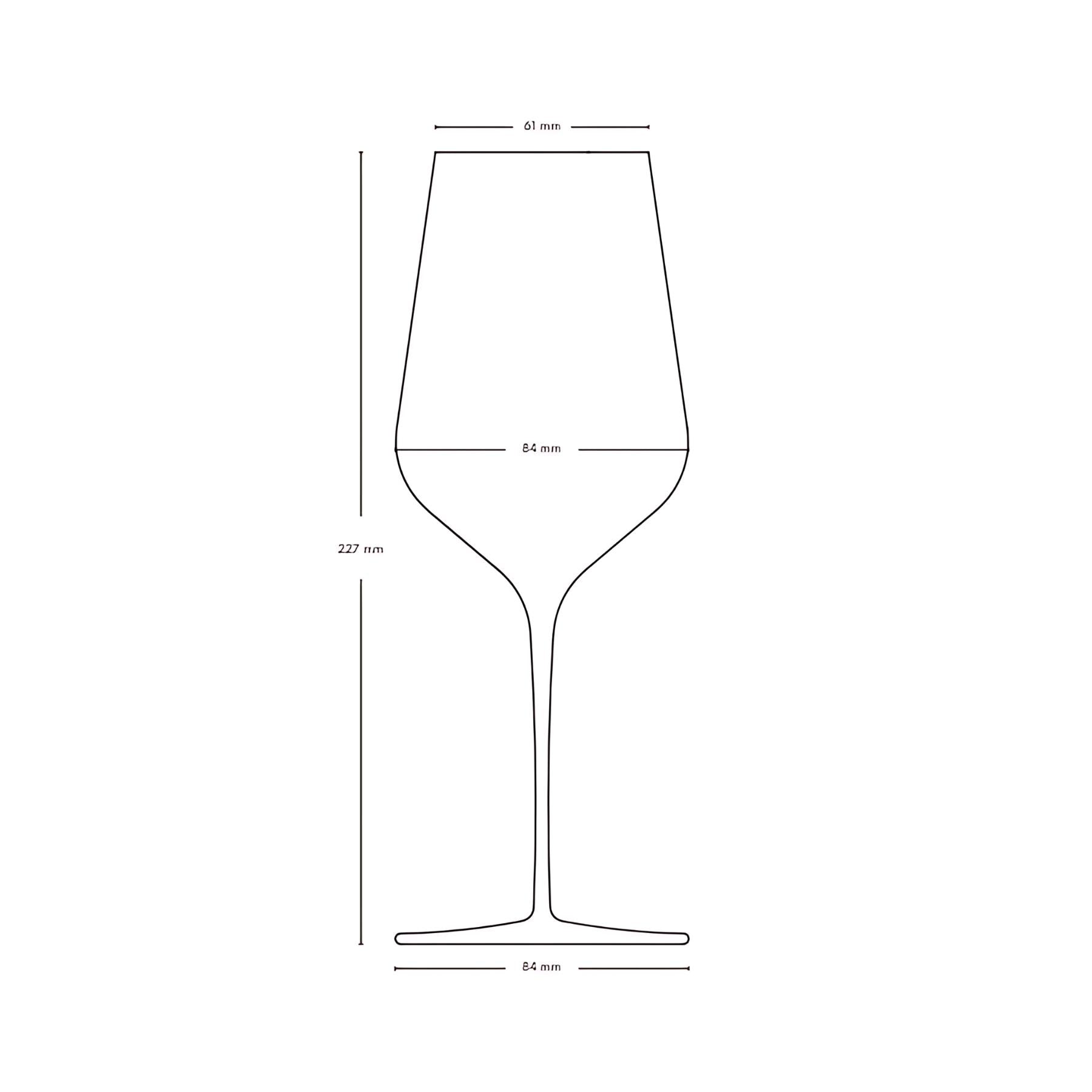 Stem Zero Trio White Wine Glass