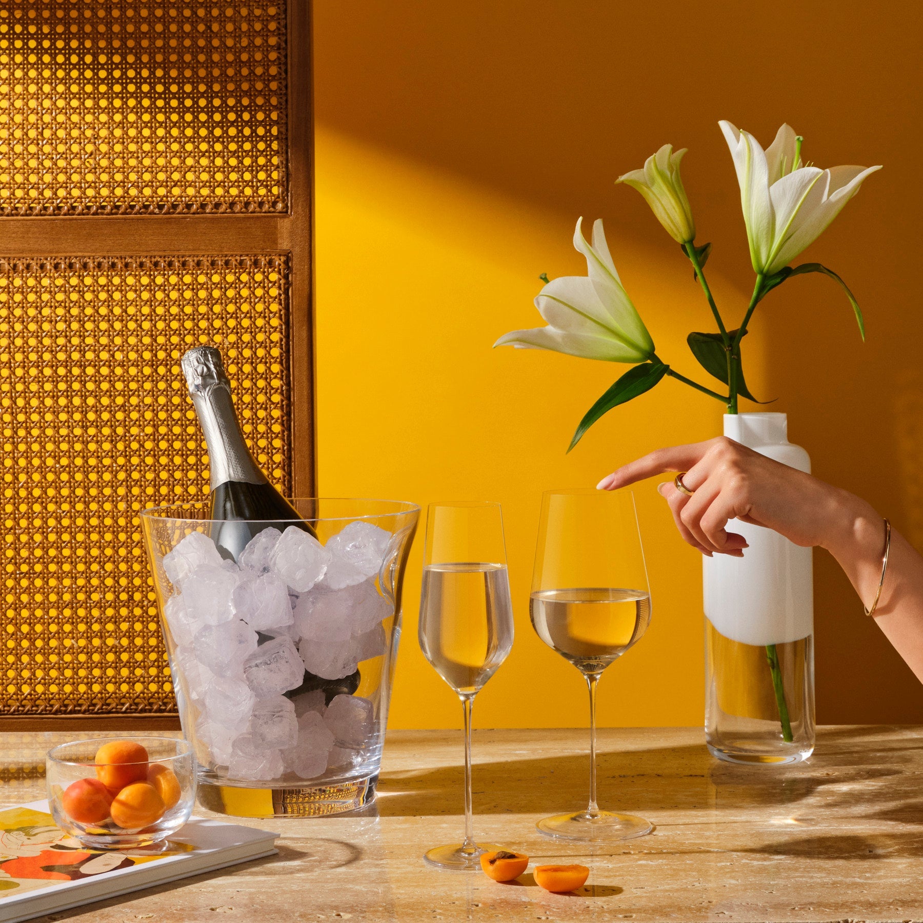 Bicchiere da champagne Stem Zero Trio