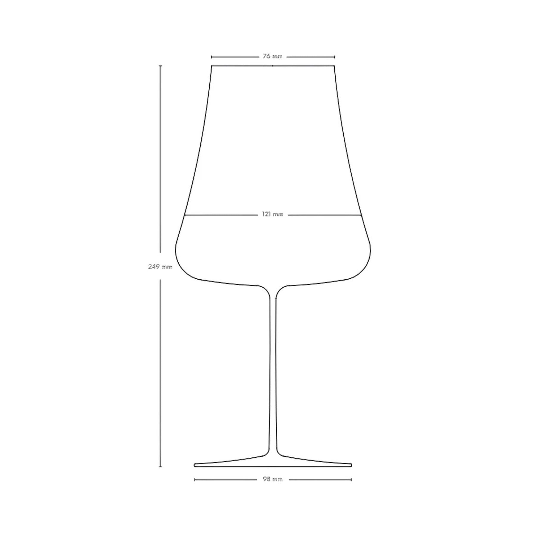 Stem Zero Volcano Red Wine Glass
