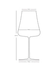 Stem Zero Set of 2 Volcano White Wine Glasses