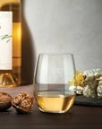 Pure Set of 4 White Wine Glasses - NUDE EU