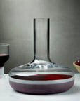 Caraffa per vino Contour con fondo sabbiato