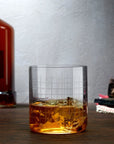 Finesse Grid Set of 4 Whisky SOF Glasses - NUDE EU