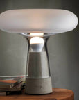 Orion Lamp with Glass Top